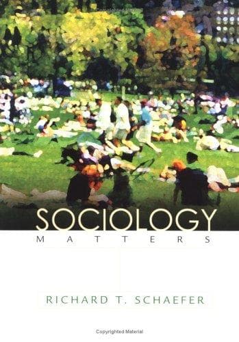 Tapa de Sociology Matters (NAI)