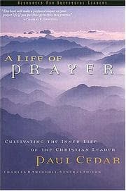 Tapa de A life of prayer