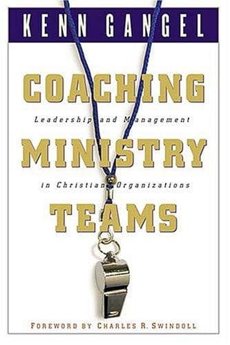 Tapa de Coaching ministry teams