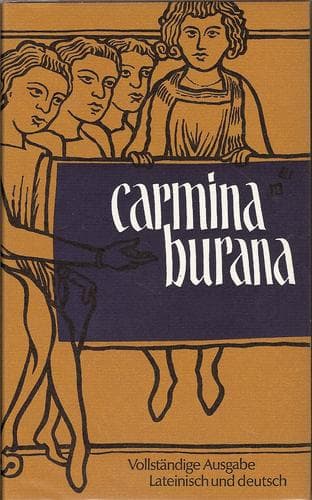 Tapa de Carmina Burana
