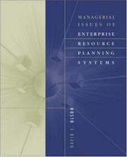 Tapa de Managerial Issues of Enterprise Resource Planning Systems
