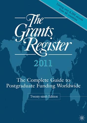 Tapa de The Grants Register 2011