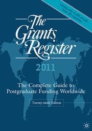 Tapa de The Grants Register 2011