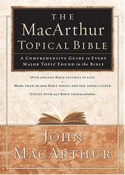 Tapa de The MacArthur topical Bible