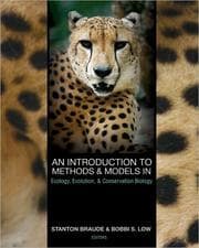 Tapa de An introduction to methods and models in ecology, evolution, and conservation biology