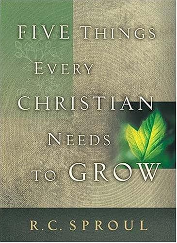 Tapa de Five Things Every Christian Needs to Grow
