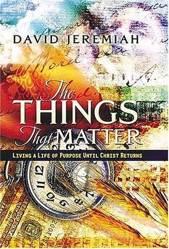 Tapa de The Things That Matter