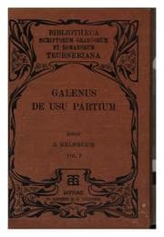 Tapa de De usu partium corporis humani, libri XVII