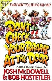 Tapa de Don't check your brains at the door