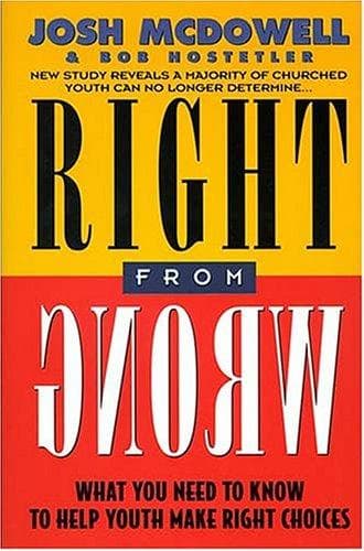 Tapa de Right from wrong