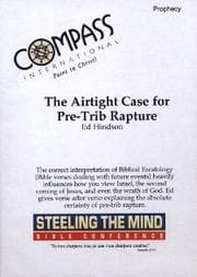 Tapa de The Airtight Case for Pre-Trib Rapture