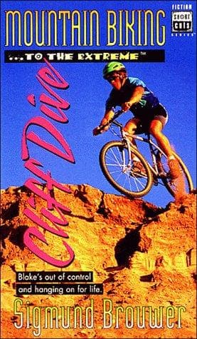 Tapa de Mountain biking-- to the extreme-- cliff dive