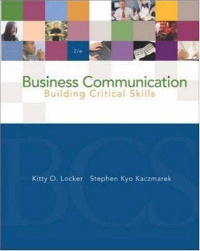 Tapa de Business Communication
