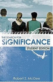 Tapa de The Search for Significance Student Edition