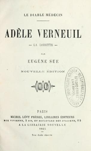 Tapa de Le diable médecin