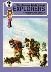Tapa de The Quizzer Book About Explorers.