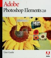 Tapa de Adobe Photoshop elements 2.0 user guide