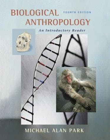 Tapa de Biological anthropology