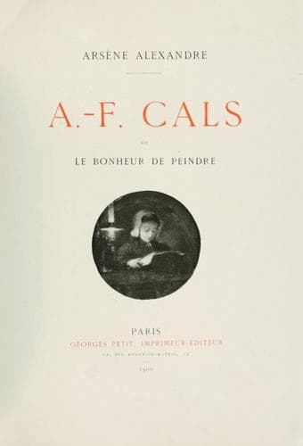 Tapa de A.F. Cals