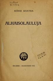 Tapa de Alhaisolauluja