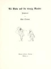 Tapa de Ali Baba und die vierzig räuber