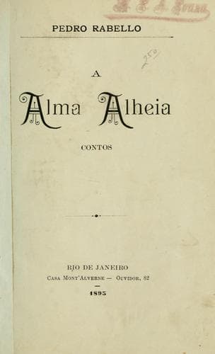 Tapa de A alma alheia