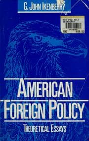 Tapa de American foreign policy