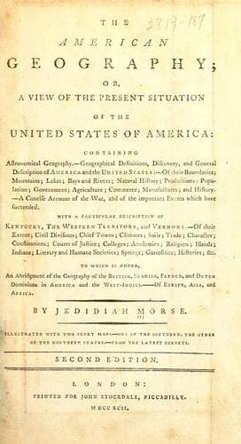 Tapa de American geography