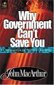 Tapa de Why Government Can't Save You An Alternative To Political Activism