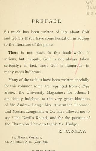 Tapa de A batch of golfing papers