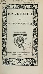 Tapa de Bayreuth