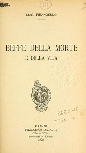 Tapa de Beffe della morte e della vita.