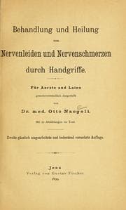 Tapa de Behandlung und Heilung von Nervenleiden und Nervenschmerzen durch Handgriffe