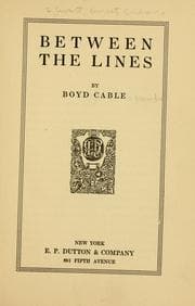 Tapa de Between the lines