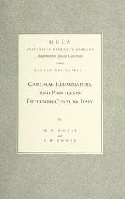 Tapa de Cartolai, illuminators, and printers in fifteenth-century Italy
