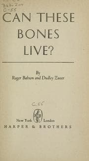 Tapa de Can these bones live?