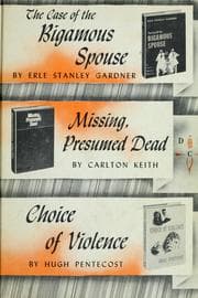 Tapa de The case of the bigamous spouse; Missing, presumed dead; Choice of violence