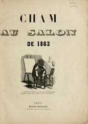 Tapa de Cham au Salon de 1863