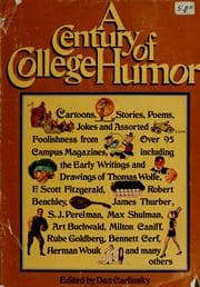 Tapa de A century of college humor
