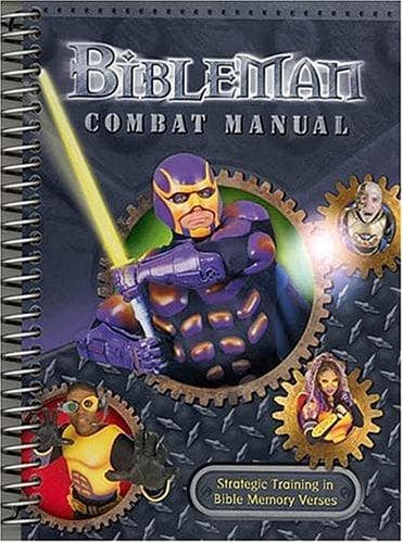 Tapa de Bibleman Combat Manual