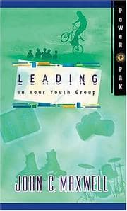 Tapa de Leading in your youth group