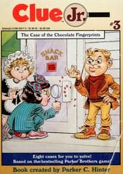 Tapa de The case of the chocolate fingerprints