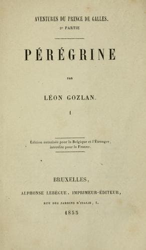 Tapa de Pérégrine