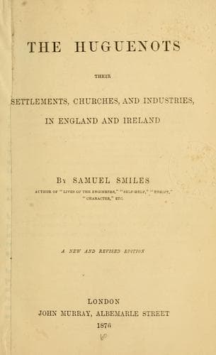 Tapa de The Huguenots