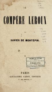 Tapa de Le compère Leroux