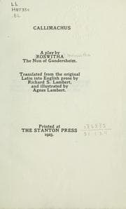 Tapa de Callimachus