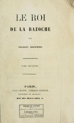 Tapa de Le roi de la Bazoche