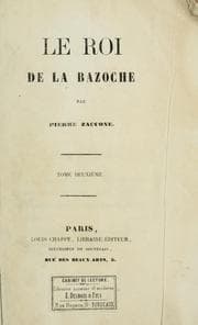 Tapa de Le roi de la Bazoche