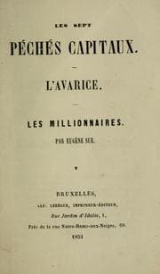 Tapa de L'avarice