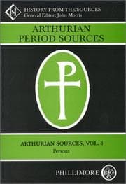 Tapa de Arthurian Period Sources